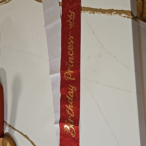 Birthday Princess Party Sash - Picture 2 of 6